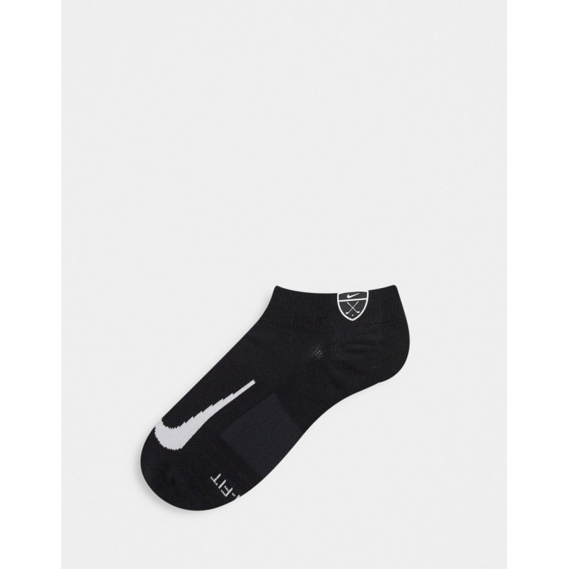 Nike Golf 2pk socks in black