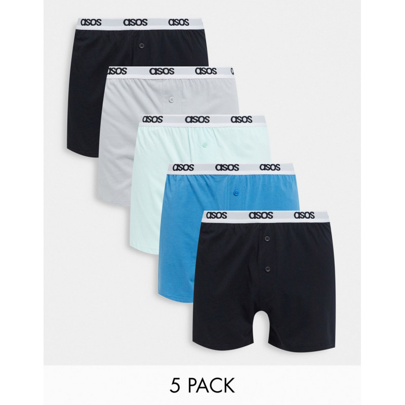 ASOS DESIGN 5 pack boxers...