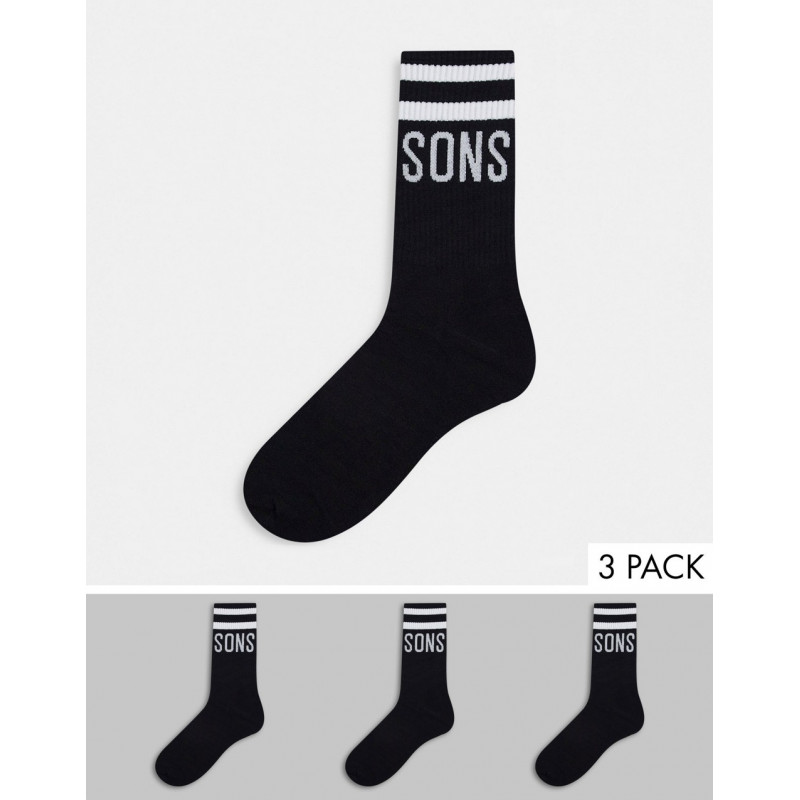 Only & Sons 3 pack sport...