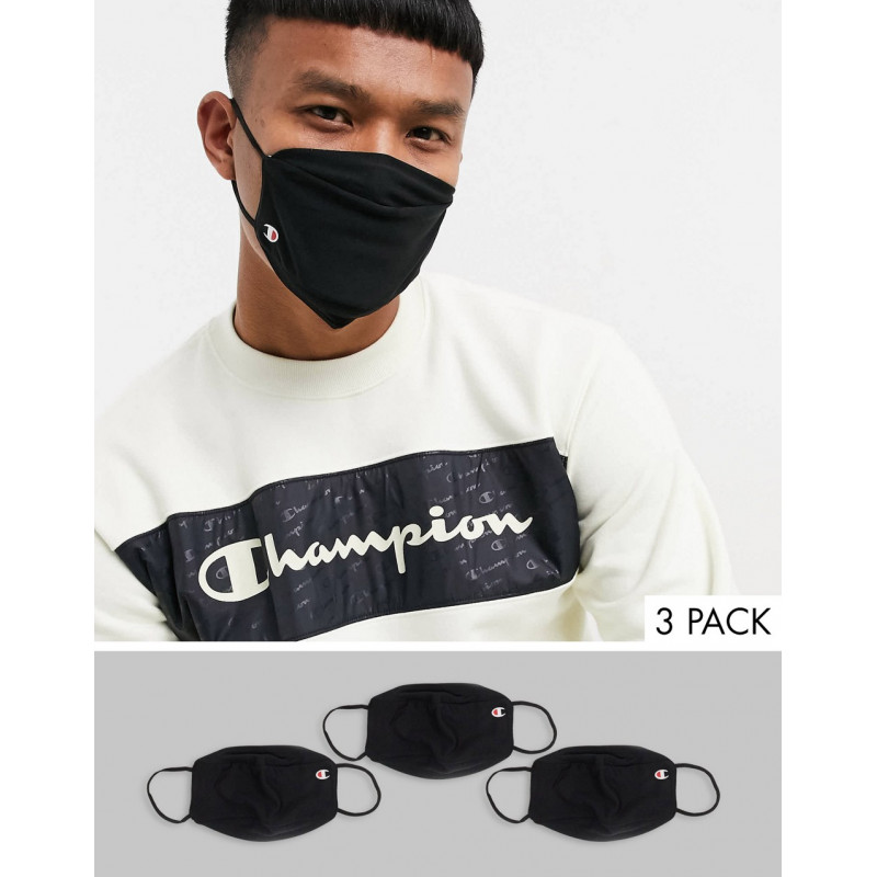Champion 3 pack face...