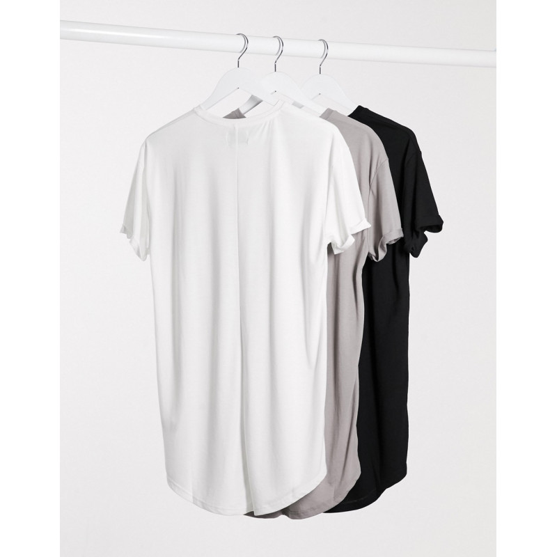 Topman 3 pack t-shirts in...