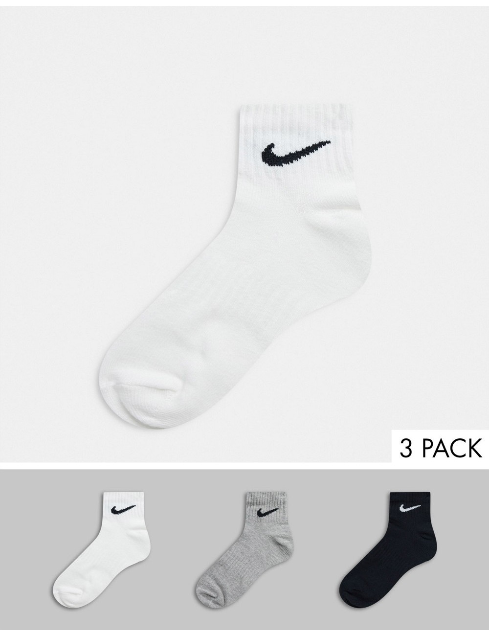Nike Training 3 pack ankle...