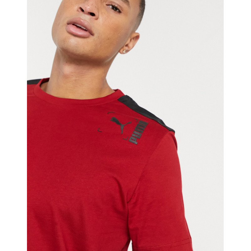 Puma nutility tshirt in red
