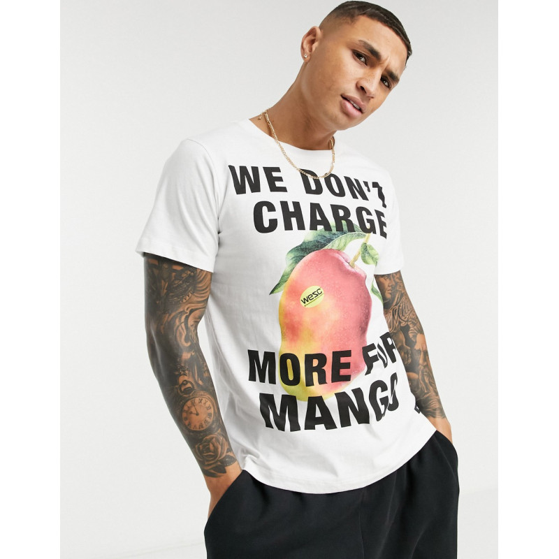 WESC Max mango t-shirt
