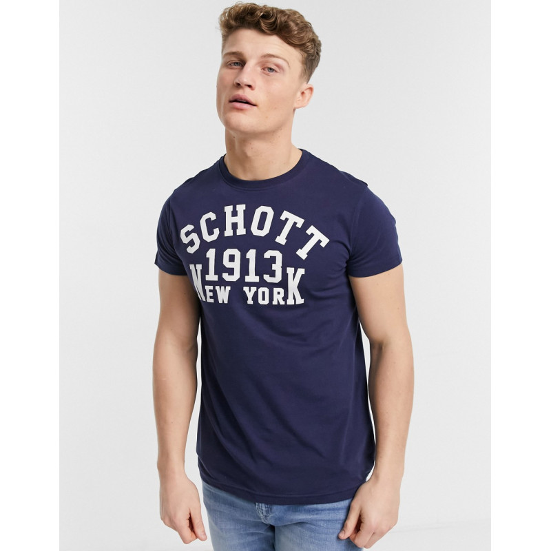 Schott crew neck t-shirt...