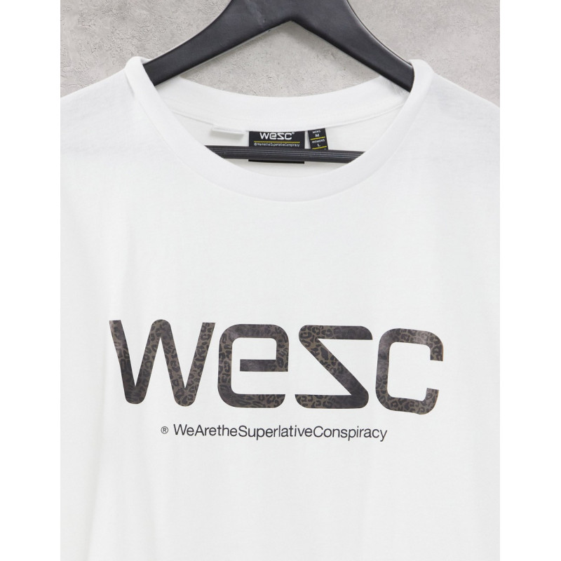 WESC Max wesc logo leopard...