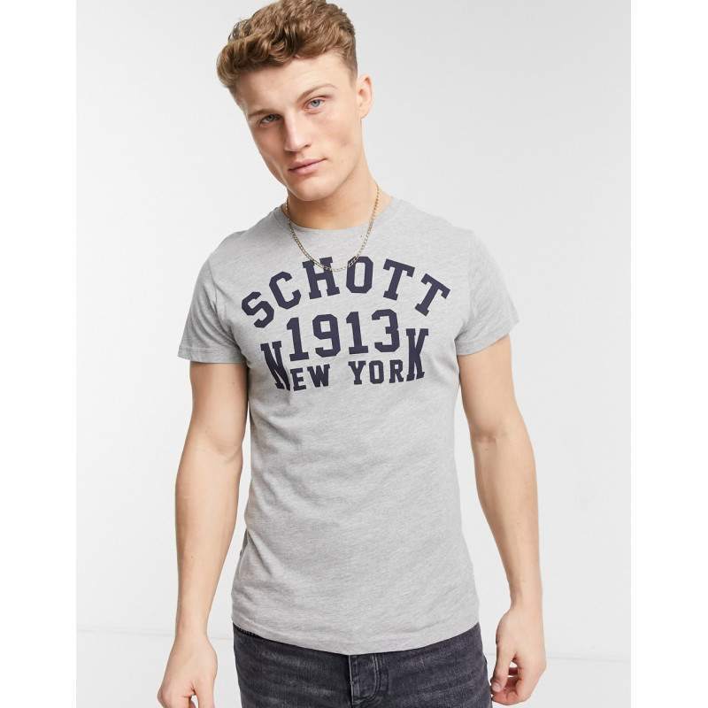 Schott crew neck t-shirt...
