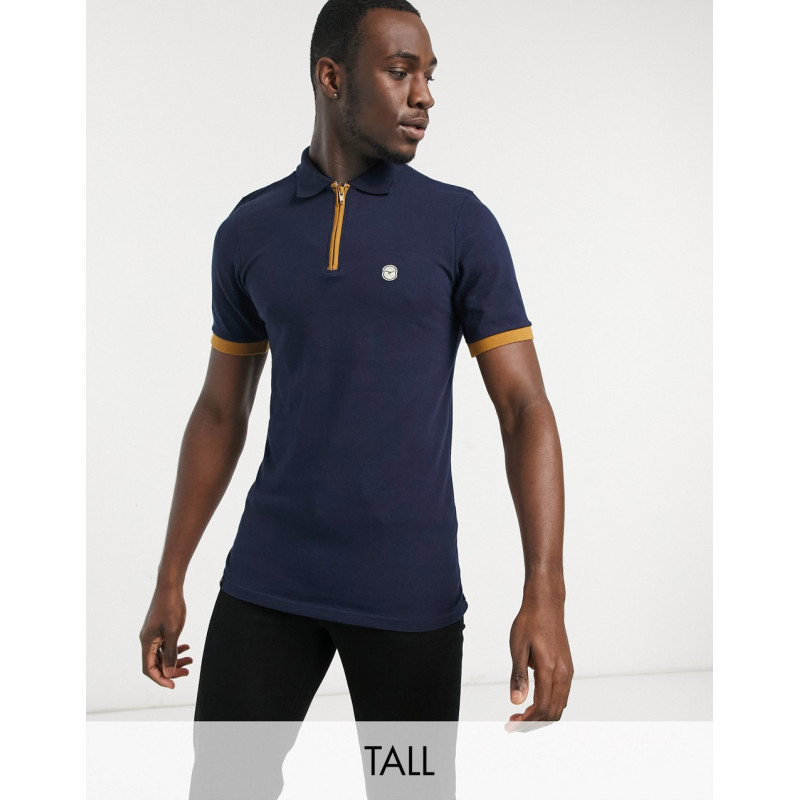 Le Breve Tall tipped polo...