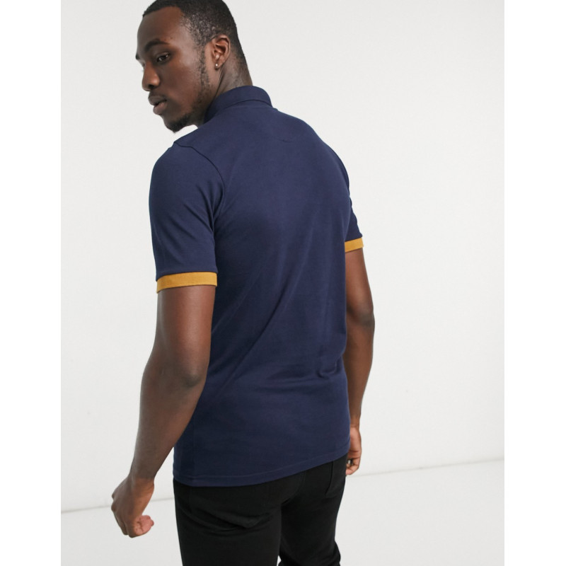 Le Breve Tall tipped polo...