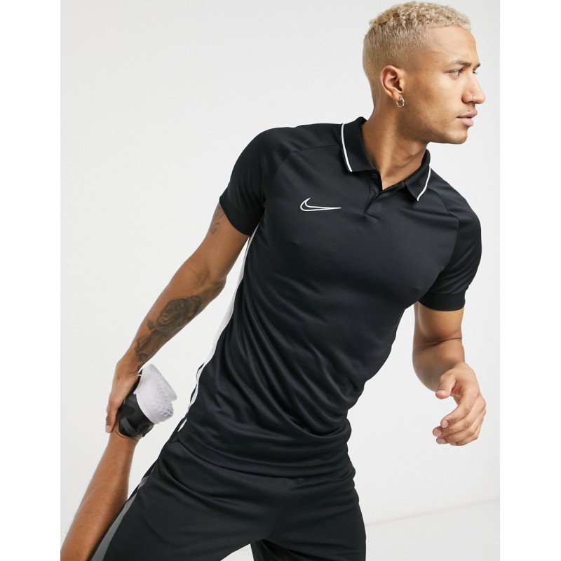 Nike polo t-shirt in black