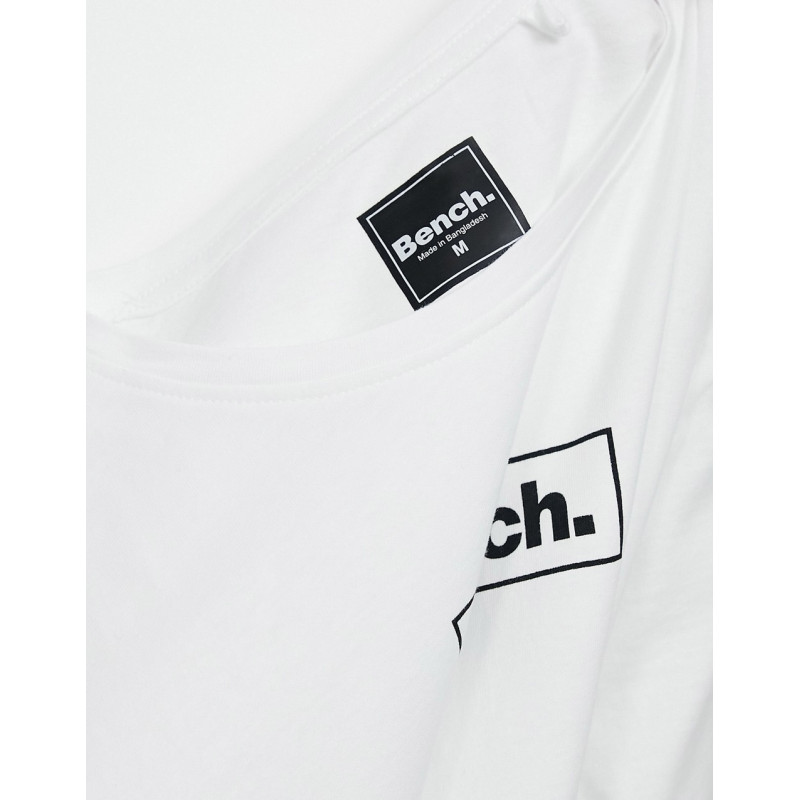 Bench logo t-shirt in white