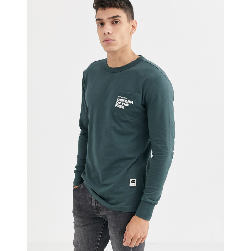 G-Star graphic long sleeve top