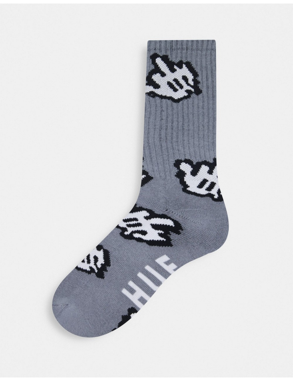 HUF cursor sock in grey