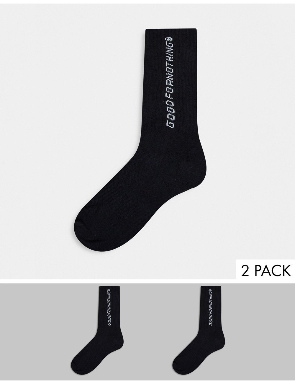 Good For Nothing socks with...