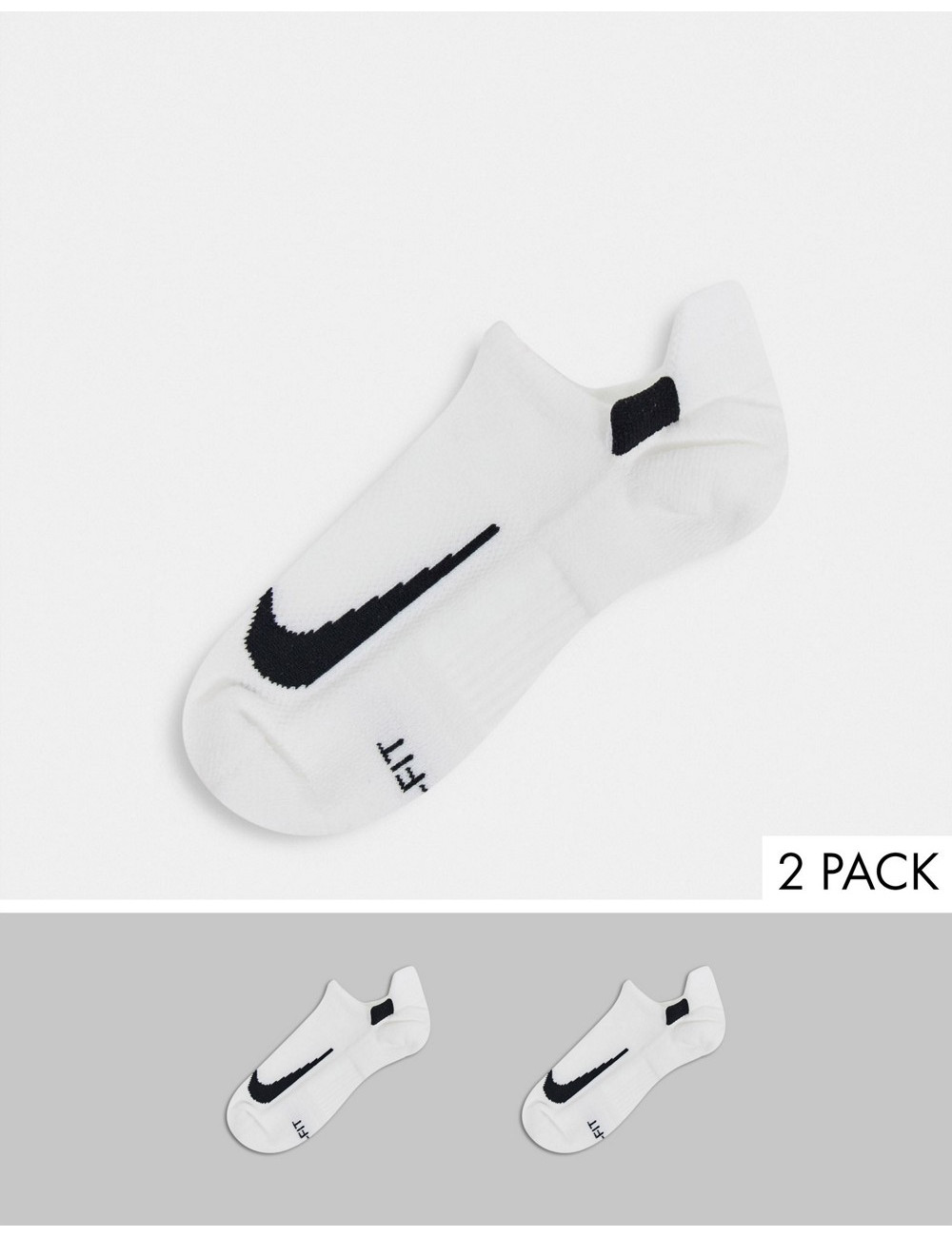 Nike Running 2 pack no-show...